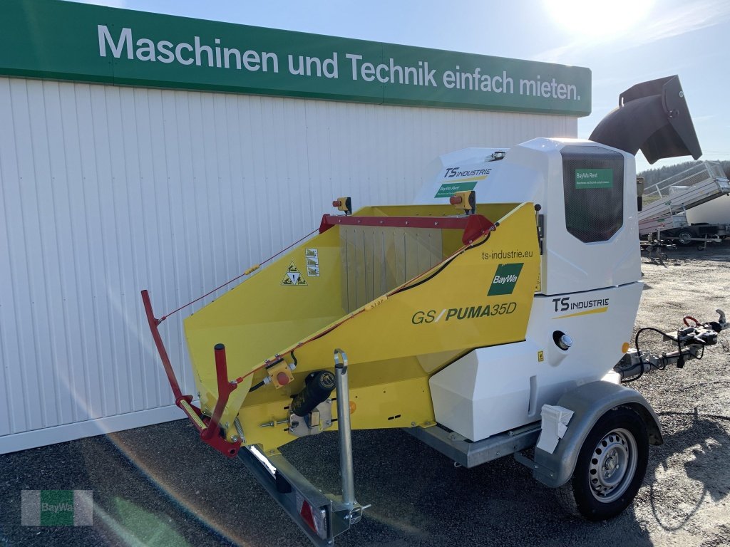 Holzhacker & Holzhäcksler des Typs TS Industrie Alleshäcksler GS Puma 35D MIETEN, Gebrauchtmaschine in Wielenbach (Bild 4)
