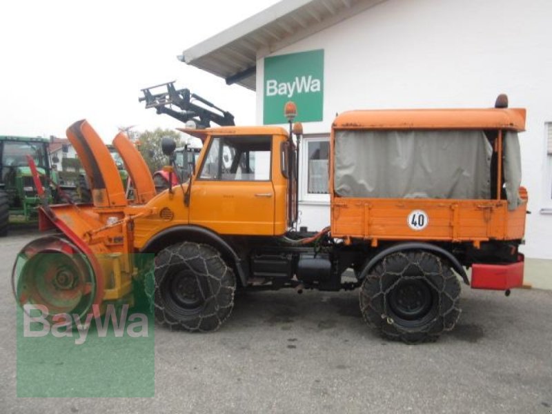 Bild Mercedes-Benz 421 mit Schmidt VF1B Schneefräse mit Aufbaumotor !!!Einsatzbereit !!!