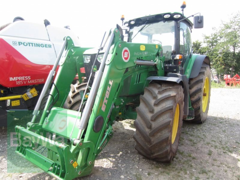 John Deere 6190R, Gebrauchtmaschine, BJ 2013, 2805 Betriebsstunden o. ha (Bild 1) Traktor des Typs John Deere 6190R, Gebrauchtmaschine in Großweitzschen (Bild 1)